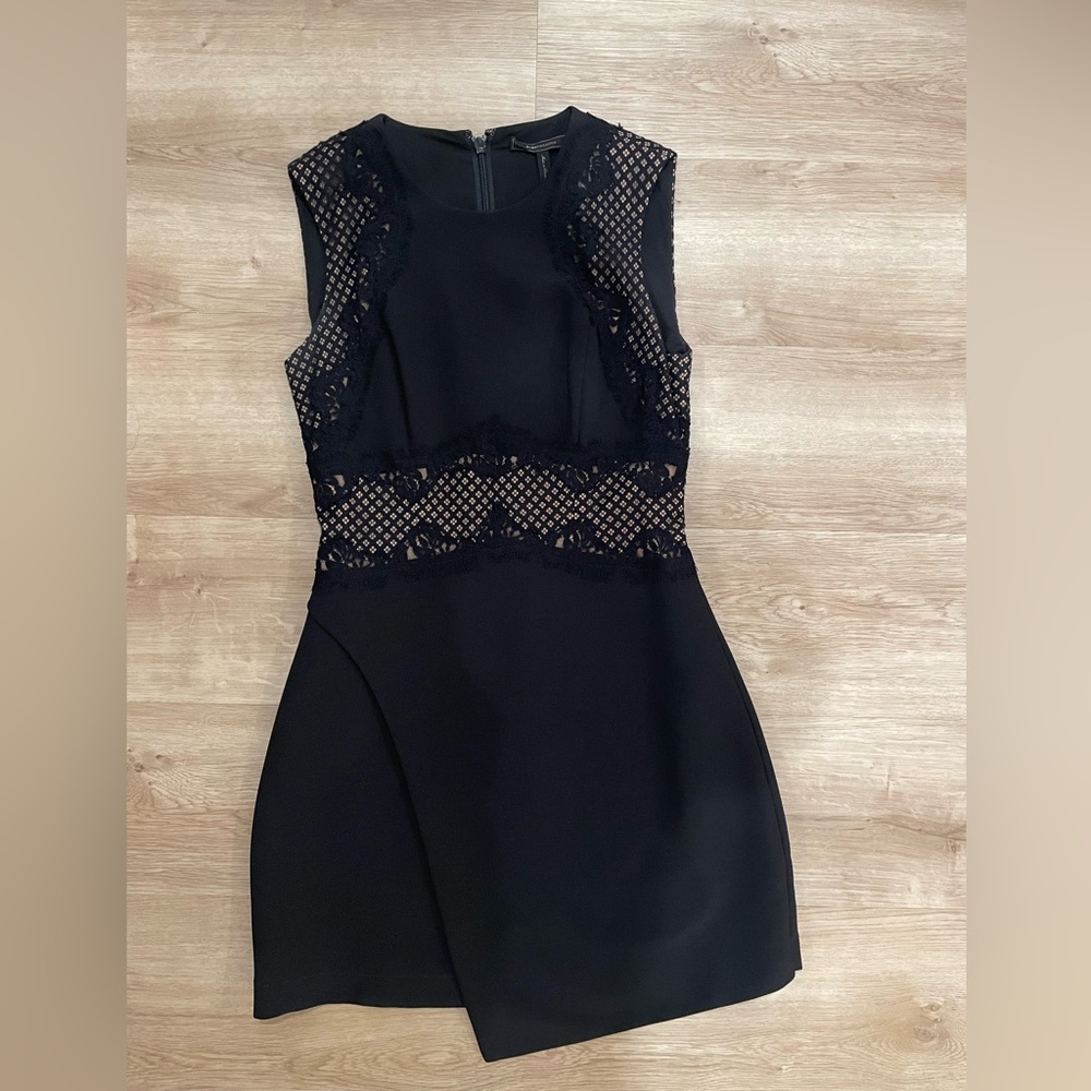 BCBG Black Cocktail Dress - size 6